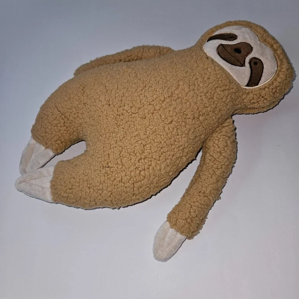 Lulu & Coco Brown Sloth Plush 15.5